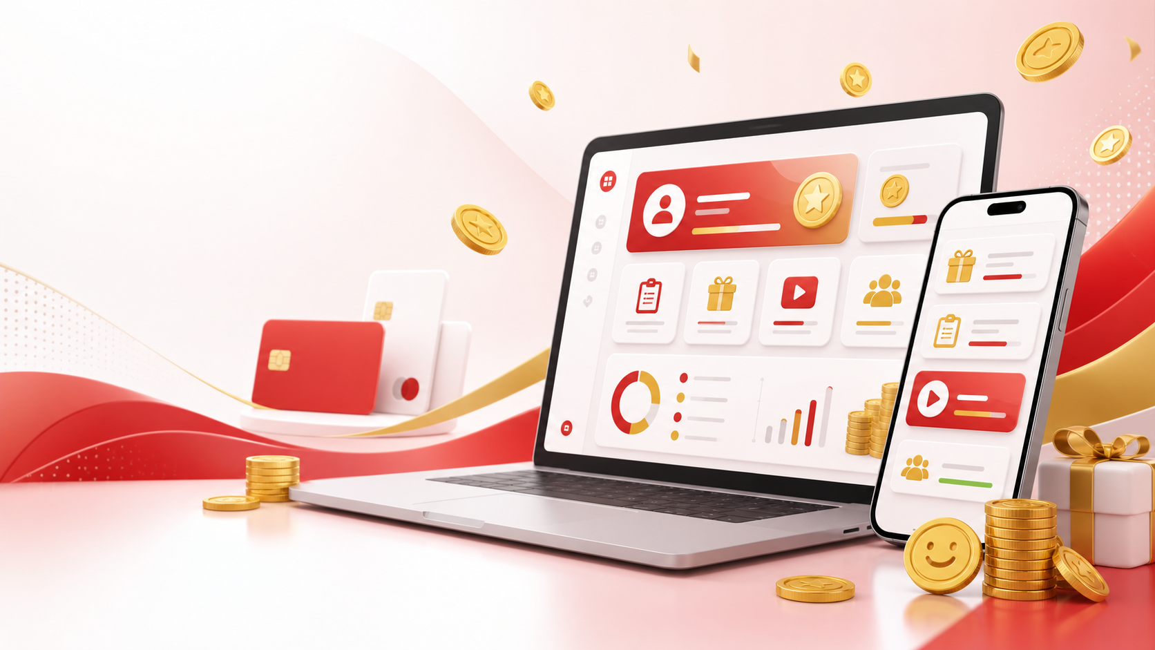 Cointifly earning dashboard concept